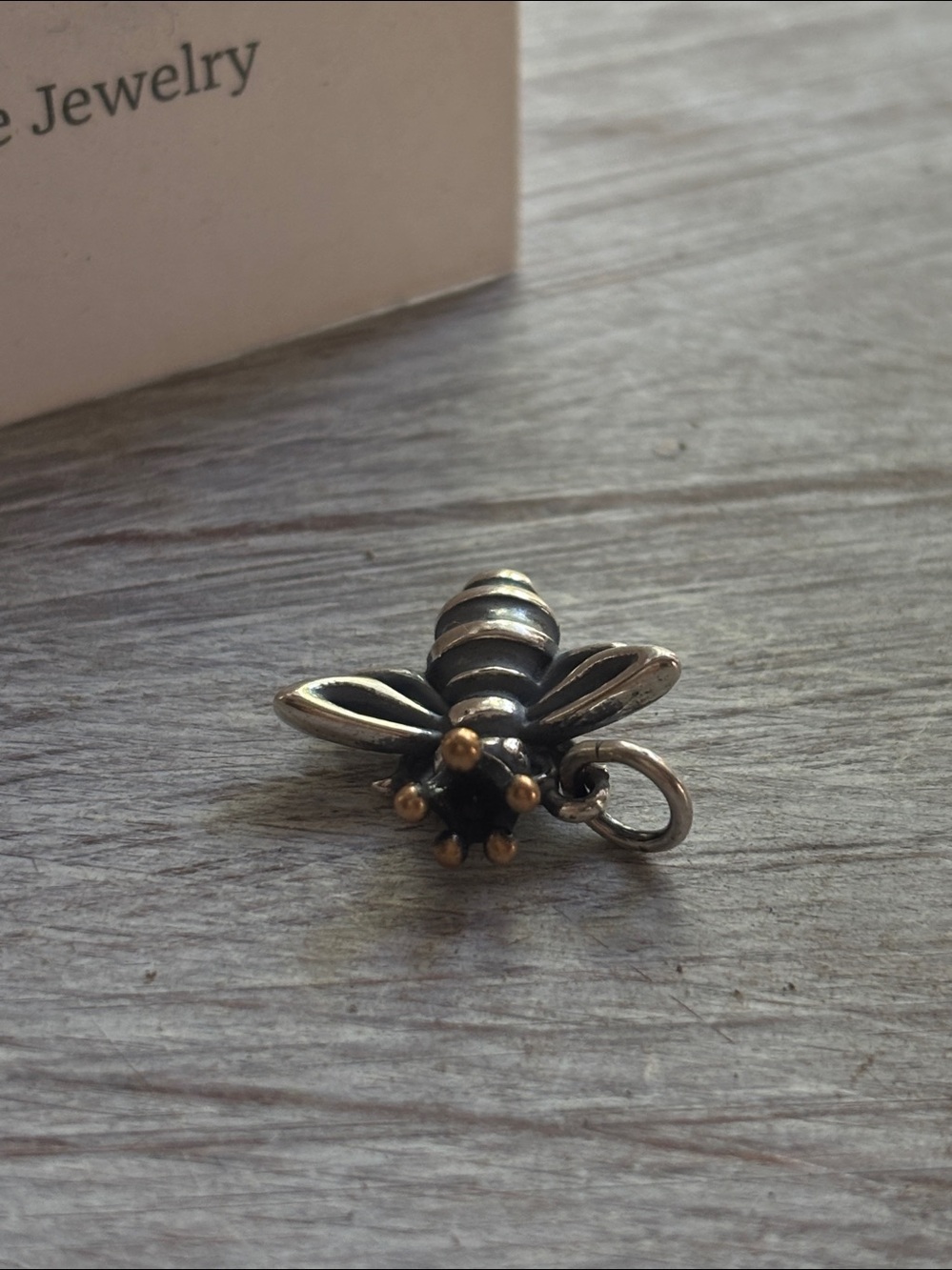 Queen Bee Charm James Avery bronze and sterling